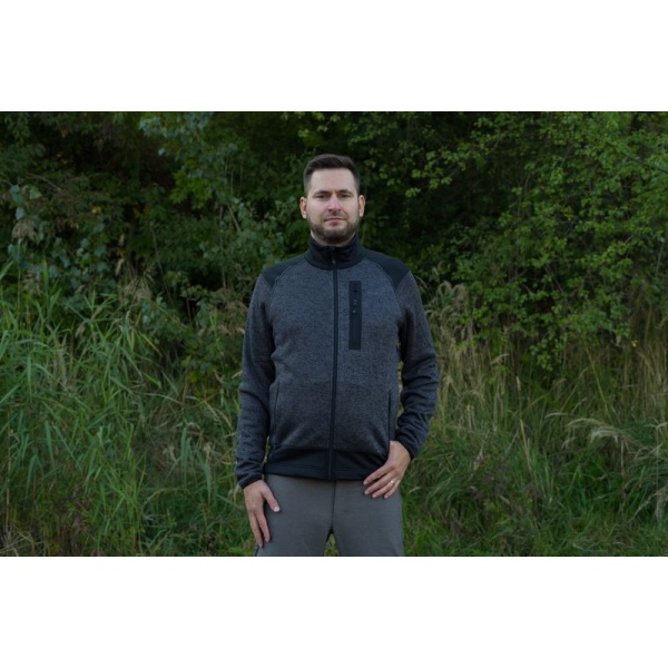 Pánský fleecový svetr na zip | Alan M