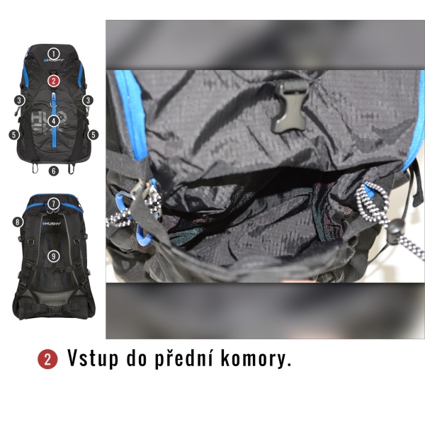 Batoh Turistika | Salmon 30l