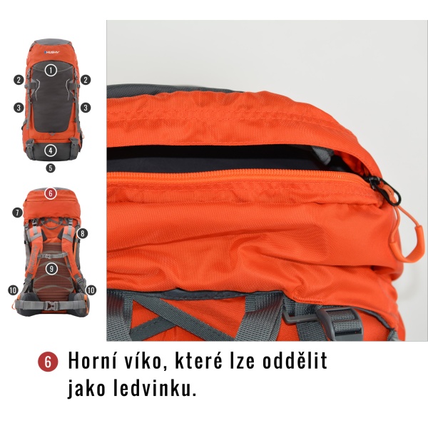 Batoh Expedice | Rony 50l
