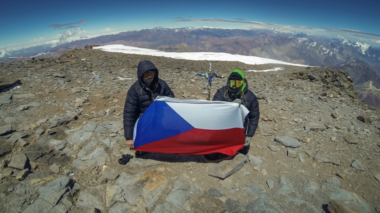 Expedice Aconcagua/ 8. část - Summit day 6 960 m