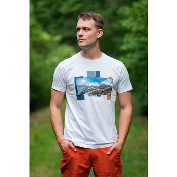 Pánské bavlněné triko | Tee Skyline M