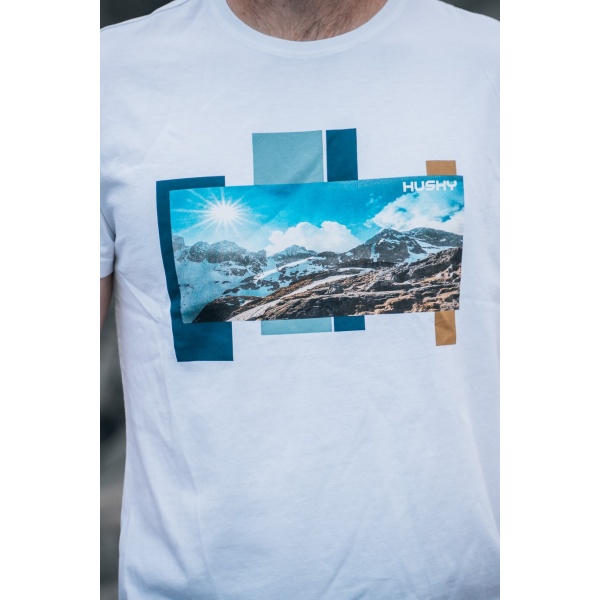 Pánské bavlněné triko | Tee Skyline M