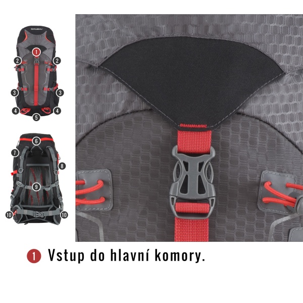 Rucksack Expedition / Wandern | Scape 38l