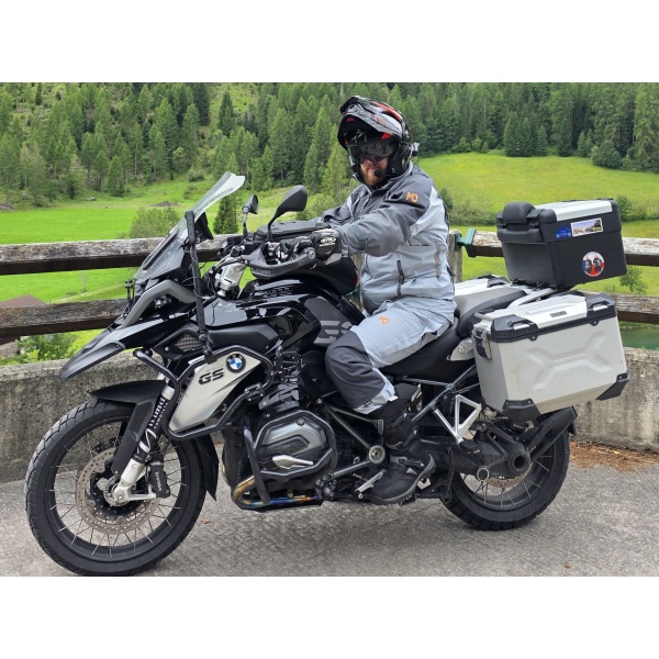 Férfi motoros kabát