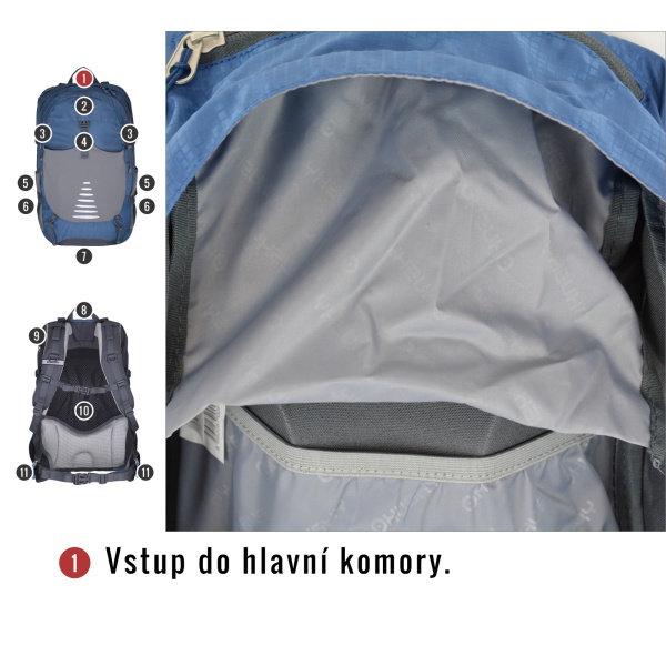 Batoh Turistika / Cyklo | Skid 26l