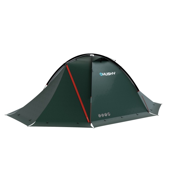 Expedition tent for 2 people - Falcon 2 - green | HUSKY EU