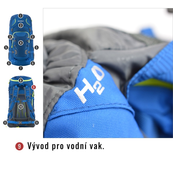 Batoh Expedice / Turistika | Sloper 45 l