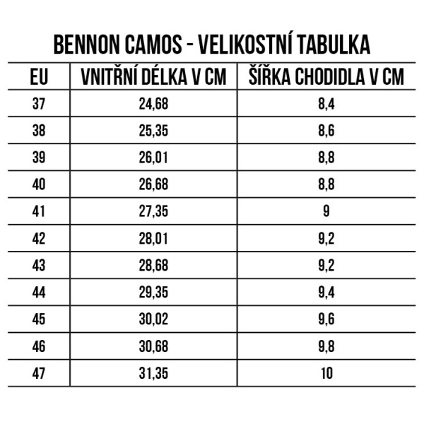 Unisex outdoor cipő | BENNON Camos low