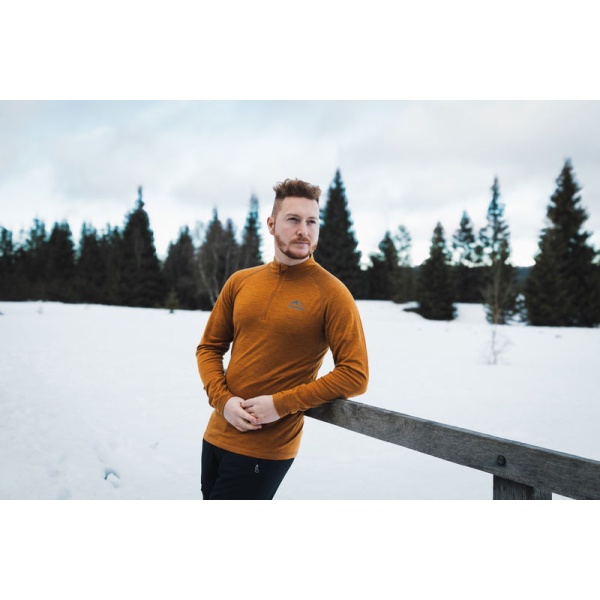 Merino termoprádlo triko | Merow zip M