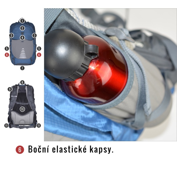 Batoh Turistika / Cyklo | Skid 26l