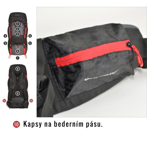 Batoh Expedice | Samont 60+10 l