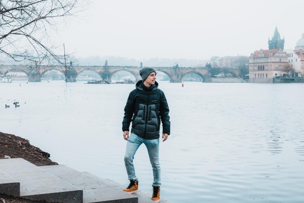 Pánská péřová bunda | Durra M