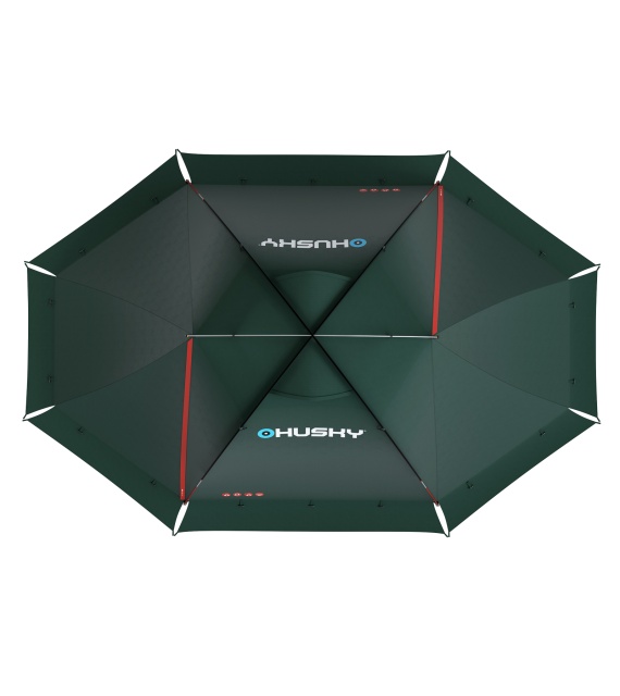 Expedition tent for 2 people - Falcon 2 - green | HUSKY OUTDOOR