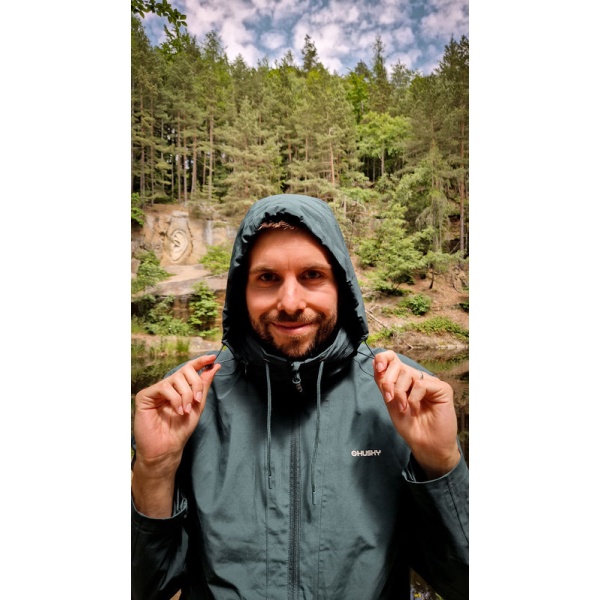Férfi hardshell hosszú kabát | Nevr M