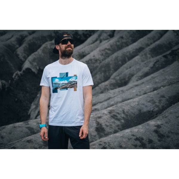 Pánské bavlněné triko | Tee Skyline M