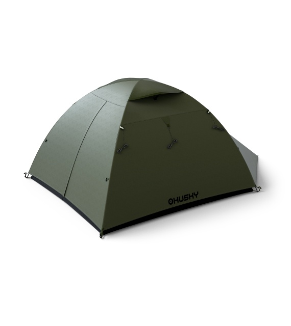 Lightweight backpacking tent for 3 people - Beast 3 - green