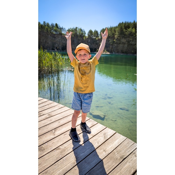 Functioneel kinder T-shirt | Tash K
