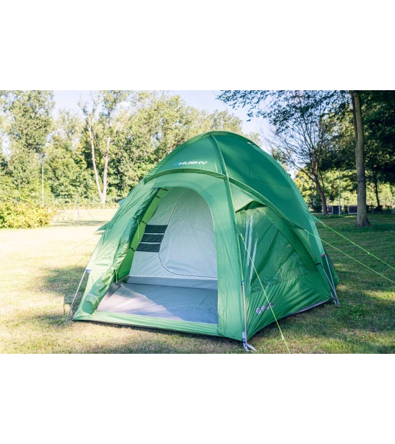 HUSKY Bigless グリーン キャンプテント　5人用 Family tent for 5 people - Bigless 5 - green | HUSKY OUTDOOR