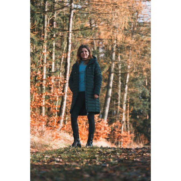 Dámský péřový kabát | Daili L