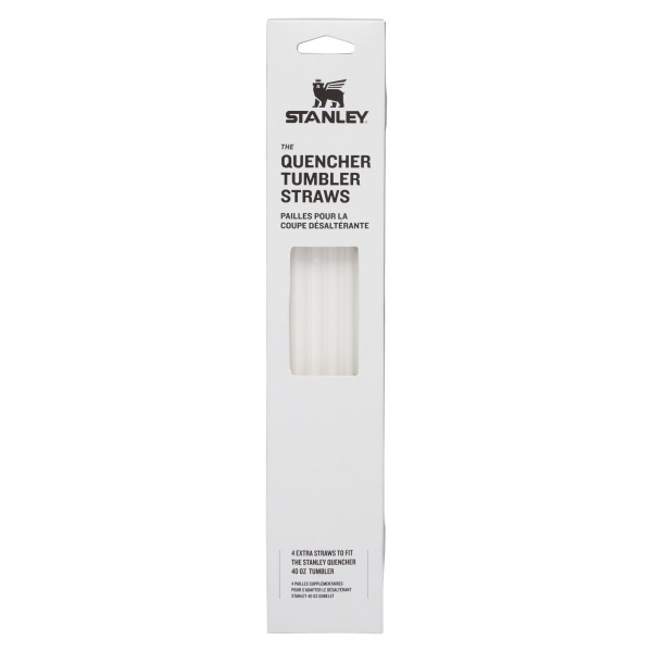 STANLEY QUENCHER 1180 ml szívószál - pót szívószál szett 4 darab átlátszó