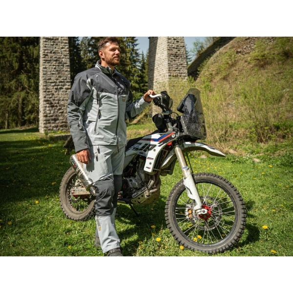Férfi motoros kabát