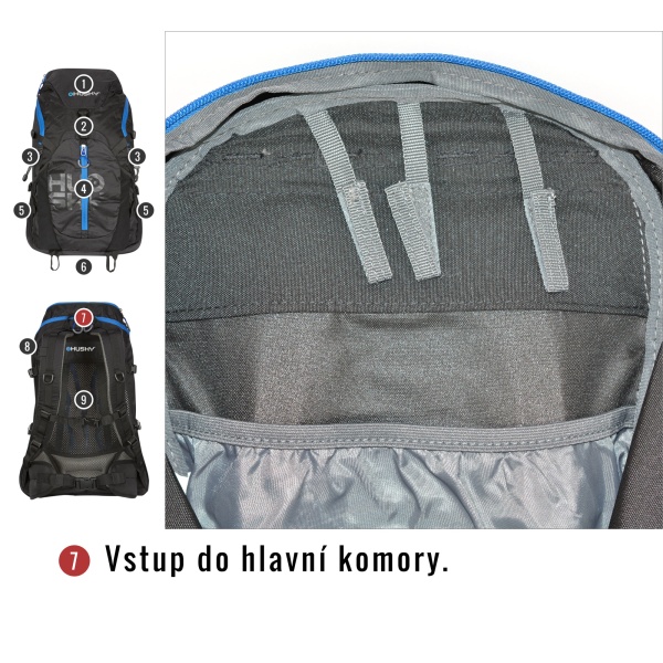 Batoh Turistika | Salmon 30l