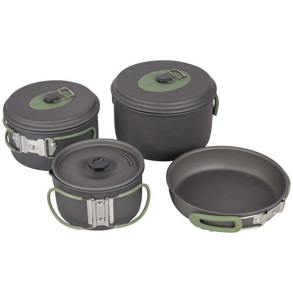 Geschirrset | Pfannenset – Explorer – 4-teilig