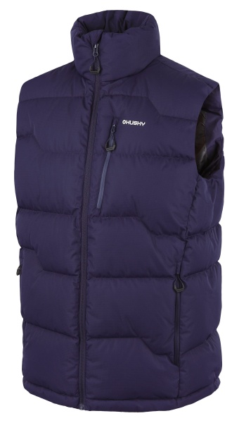 Pánská péřová vesta na zip | Deep M