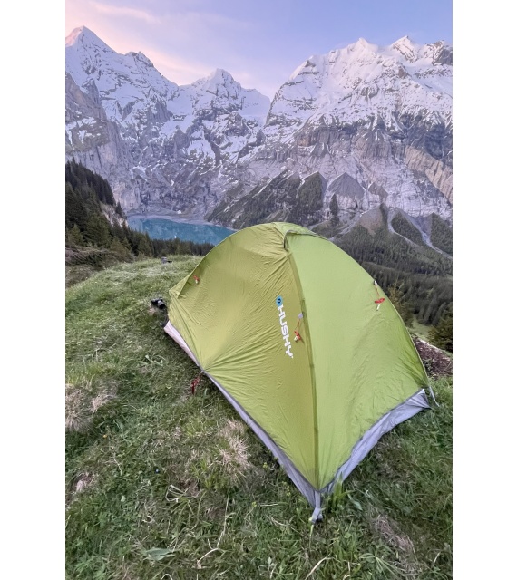 Ultralight tent for 2 people - Sawaj Ultra 2 - green | HUSKY OUTDOOR