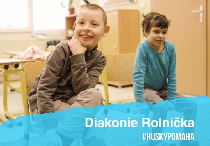 Husky pomáhá: Diakonie Rolnička