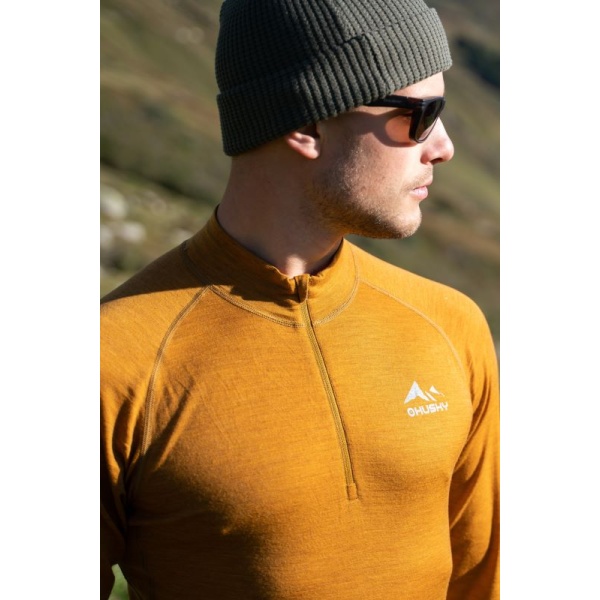 Merino thermal underwear T-shirt | Merow zip M