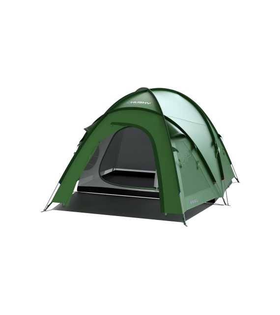 HUSKY Bigless グリーン キャンプテント　5人用 Family tent for 5 people - Bigless 5 - green | HUSKY OUTDOOR