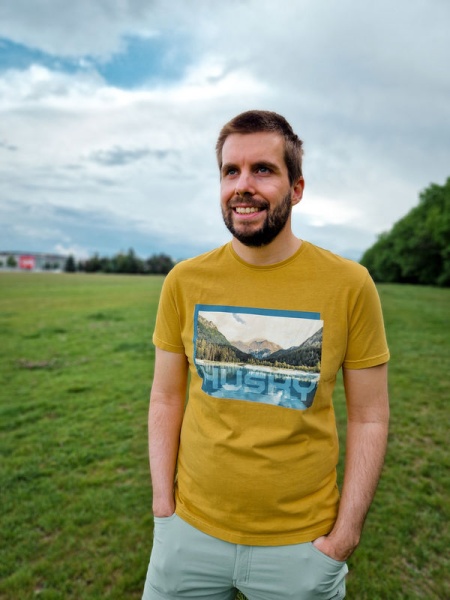 Pánské bavlněné triko | Tee Lake M