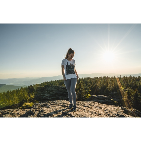 Dámské bavlněné triko | Tee Forest L