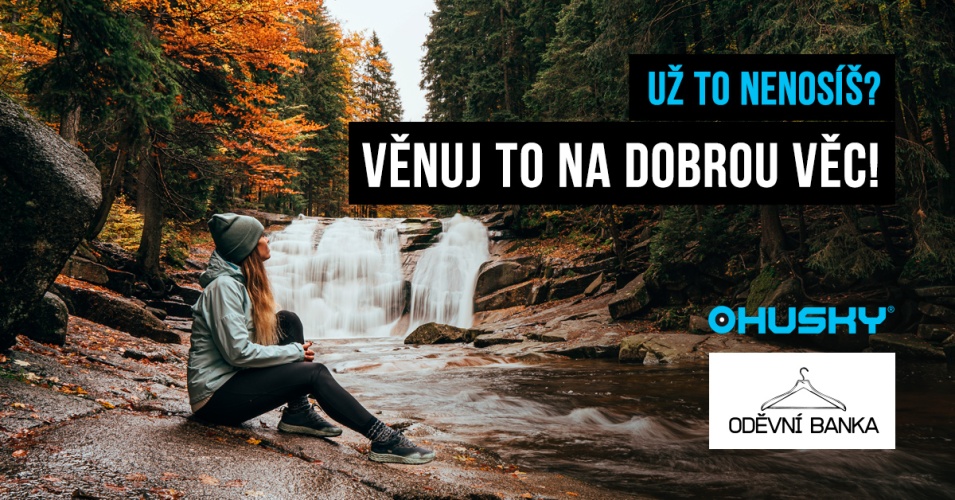 HUSKY pomáhá: vánoční sbírka oblečení pro Oděvní banku