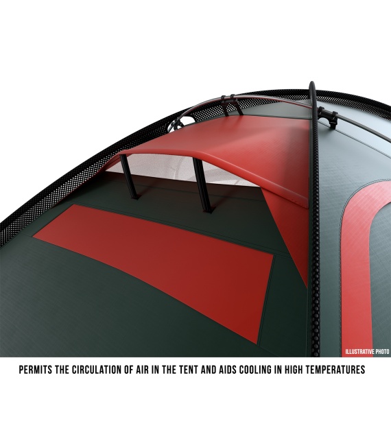 Expedition tent for 2 people - Falcon 2 - green | HUSKY OUTDOOR