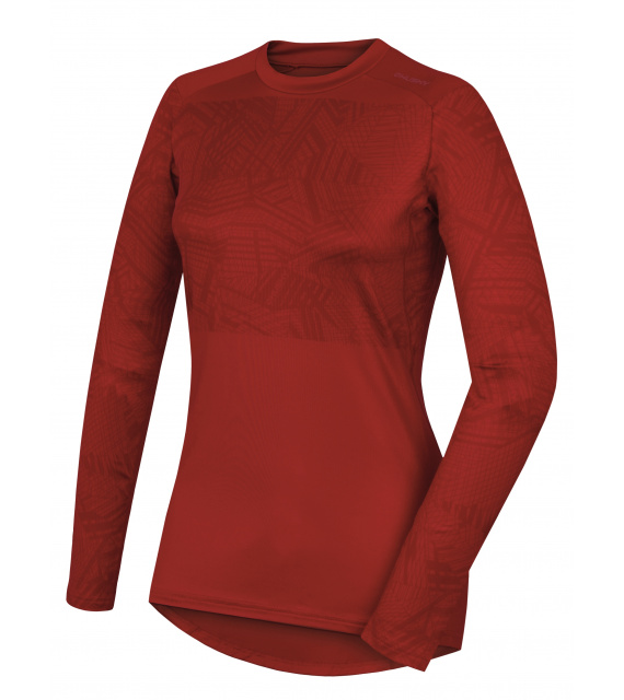 BOLKA Thermal Underwear For Women Winter Cotton Thermal Women's T-shirt  Women's thick long sleeve thermal underwear Top T-shirt Basic T-shirt  (Color : Red, Size : L) price in Saudi Arabia