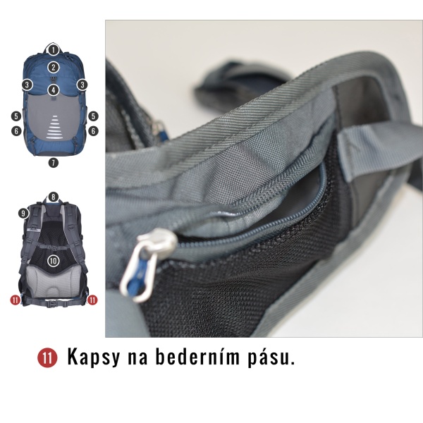 Batoh Turistika / Cyklo | Skid 26l