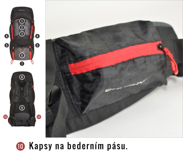 Batoh Expedice | Samont 60+10 l