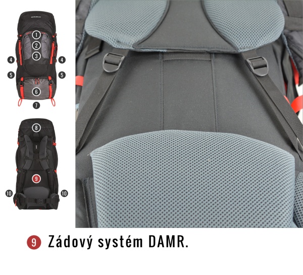 Batoh Expedice | Samont 60+10 l