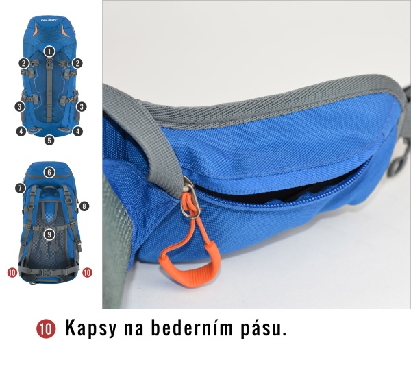 Batoh Expedice / Turistika | Scape 38l