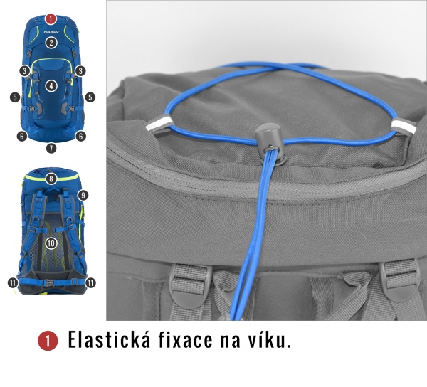 Batoh Expedice / Turistika | Sloper 45 l