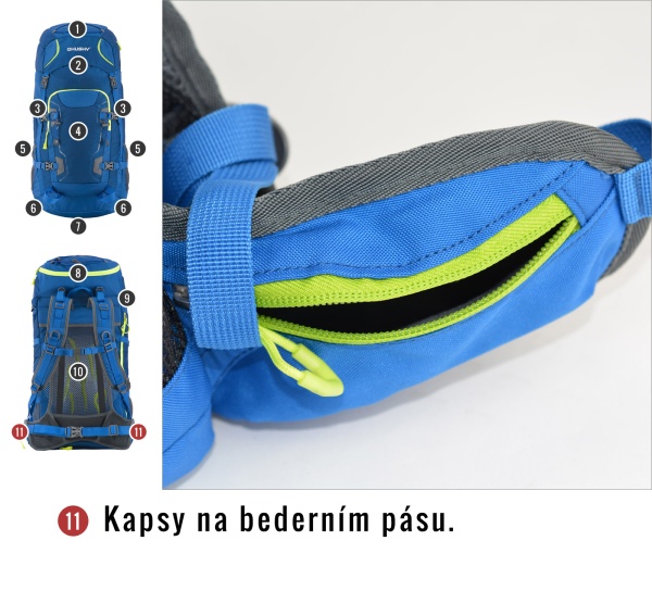Batoh Expedice / Turistika | Sloper 45 l