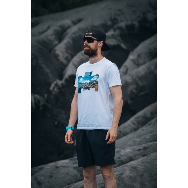 Pánské bavlněné triko | Tee Skyline M