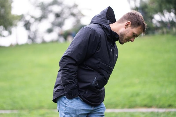 Pánská hardshellová plněná bunda | Nesebi M