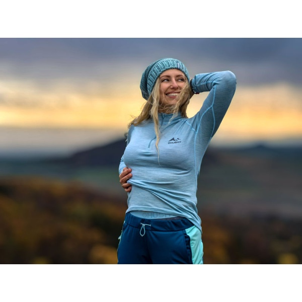 Thermo T-shirt van merinowol | Merow Zip L