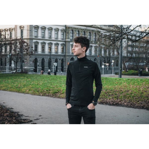 Merino-Sweatshirt für Männer | Aron Zip M