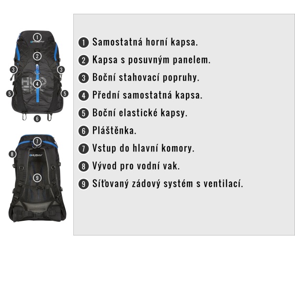 Batoh Turistika | Salmon 30l