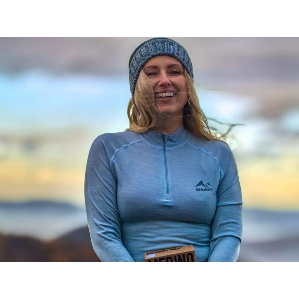 Merino termo póló aláöltözet | Merow Zip L
