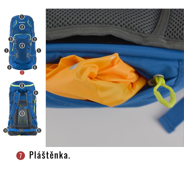 Batoh Expedice / Turistika | Sloper 45 l